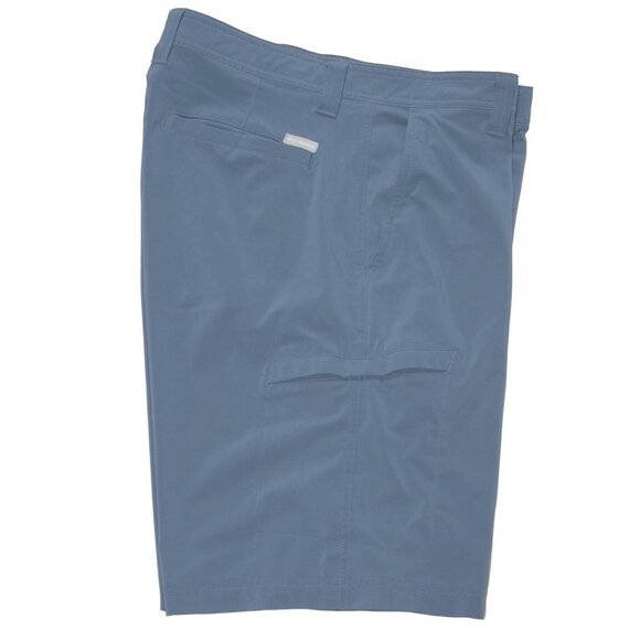 COLUMBIA Men's Shorts Blue Performance Regular Fit Polyester Stretch Size 36 - Picture 5 of 11